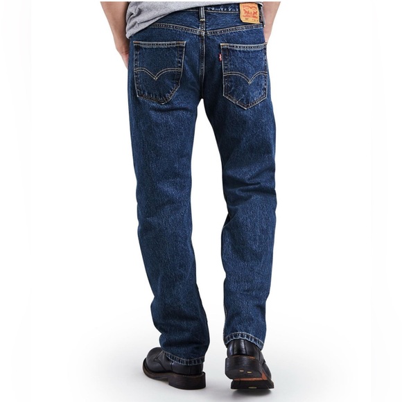 Levi's Other - Levi's Men's 505 Regular Mid Rise Regular Fit Straight Leg Jeans - Size 34x30